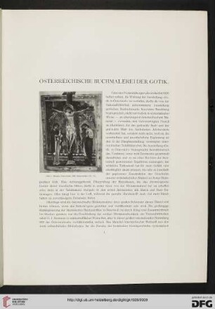 Österreichische Buchmalerei der Gotik