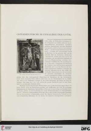 Österreichische Buchmalerei der Gotik