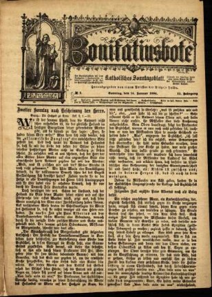 Ausgabe vom Sonntag, den 14. Januar 1894.