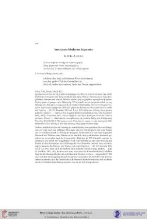 Incertarum fabularum fragmenta
