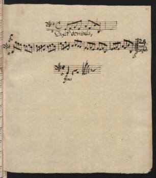 Dixit Dominus; V (4), strings, bc; G-Dur