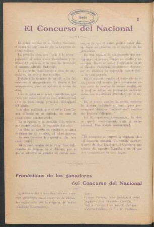 El Concurso del Nacional