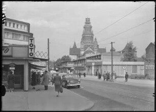 Mainz, Ludwigsstra0e. Blick Richtung Gutenbergplatz