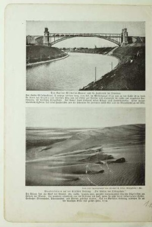 Wanderdünen auf der Kurischen Nehrung. ,,Die Wüsten der Ostseegestade"