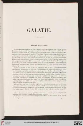Résumé historique