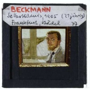 Beckmann, Selbstbildnis (1905)
