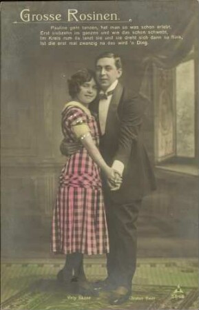Grosse Rosinen. - Pauline geht tanzen [...]