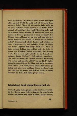 Eulenspiegel kauft einem Bauern Land ab