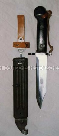 Seitengewehr, Modell 1959 II, mit Scheide zur MPi Kalaschnikow AK 47