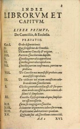 Disputationes Roberti Bellarmini Societatis Iesv, De Controversiis Christianae Fidei, Adversvs huivs temporis Haereticos : Tribus Tomis comprehensae, 1,4
