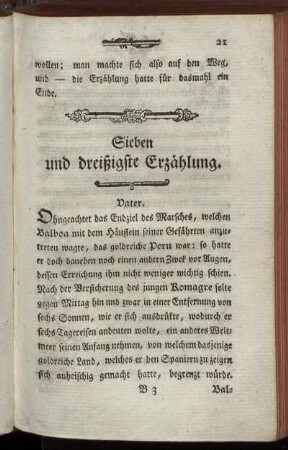Sieben und dreißigste Erzählung.