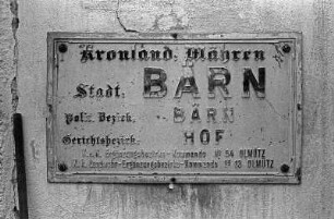 Ostrava : In (Ostrava), Moravska Beroun (= Bärn), siehe 1995_31