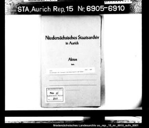 Beraubungen der Fahrpost zwischen Aurich und Emden