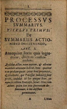 Processus summarius romano-bavaricus, hoc est tractatus ad processum summarium electoralis iuris bavarici : differentias et concordantias iuris communis seu romani continens