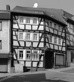 Fachwerkhaus; Schotten, Marktstraße 26