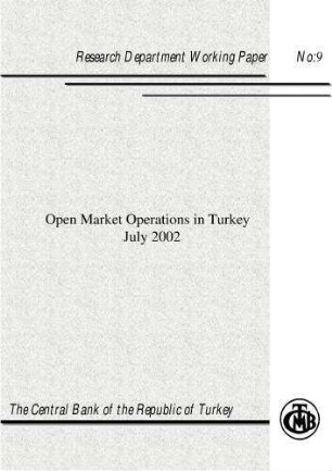 Open Market Operations in Turkey