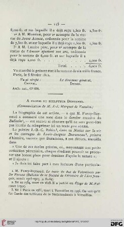 1918/19: À propos du sculpteur Defernexfrançaise