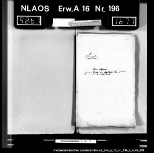 Notizen und Materialien zu Kammerverhandlungen über die Staatsverwaltung (mit zahlreichen Druckschriften)
