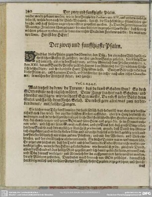 Der zwey und funfftzigste Psalm