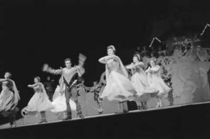 Szenenbilder aus dem Ballett "Dornröschen" von Pjotr Iljitsch Tschaikowski an der Deutschen Staatsoper Berlin