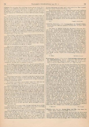 730-731 [Rezension] Blanke, Fritz, Bruder Klaus von Flüe