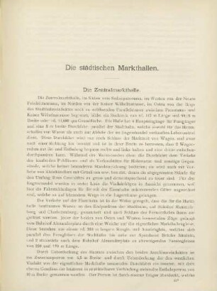 Die städtischen Markthallen