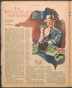 Los regalos del hermano : Un cuento dramático de T. Bynum