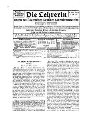 Die sächsische Mädchenschulreform : Überblick