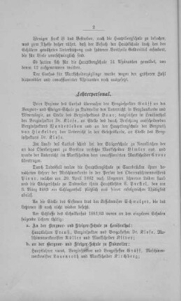 Lehrerpersonal