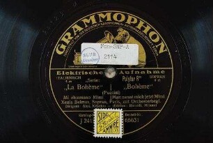 "La Bohème" : Mi chiamano Mimi / (Puccini)