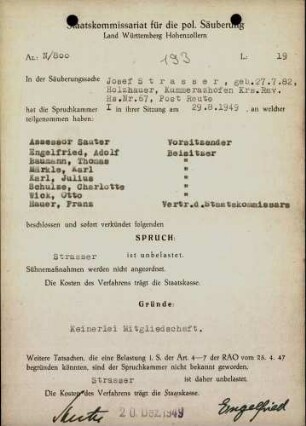 Strasser, Josef