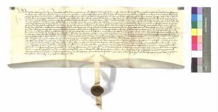 Hans Horneck und Hans Aschenbrenner zu Unterhofen, Gefängnis; Siegel: Berchtold Horneck von Hornberg.