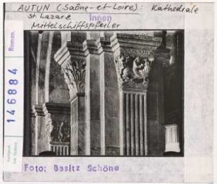 Autun: Kathedrale Saint-Lazare, Mittelschiffspfeiler