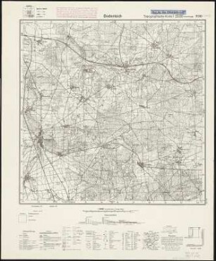 Messtischblatt 3130 : Bodenteich, 1939 Bodenteich : Bodenteich. - Hrsg. 1901. - 1:25000. - [Berlin]: Reichsamt für Landesaufnahme, 1939. - 1 Kt.