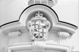 Meersburg: Wappen am Teehaus
