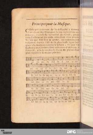 Principes pour la Musique.