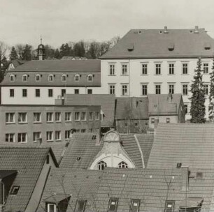 Schloß : Blick vom Steinweg zum Schloß