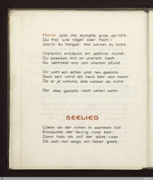 Seelied : [SW IX: hH6]; [SW IX, S. 104/173] / Geschrieben von Georg Peter Landmann