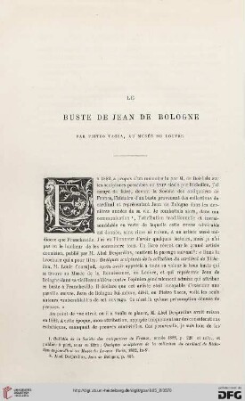 2. Pér. 32.1885: Le buste de Jean de Bologne par Pietro Tacca, au Musée du Louvre