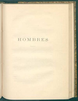Hombres
