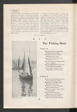 The fishing-boat