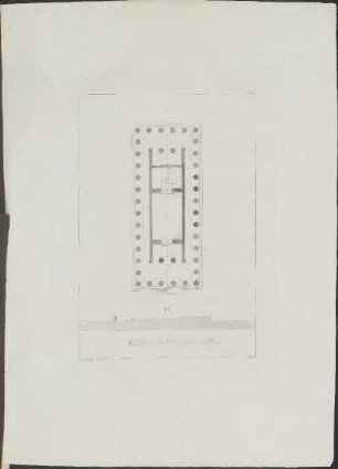 Pl. 12. F. I. Plan du temple.