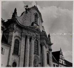 Zwiefalten, Pfarr- und Wallfahrtskirche Münster Unserer Lieben Frau, Fassade