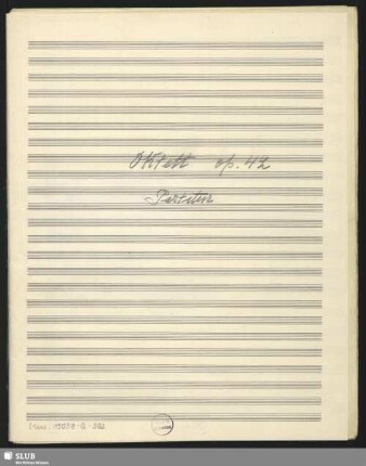 Octets - Mus.15058-Q-502 : strings, woodwinds : op. 42