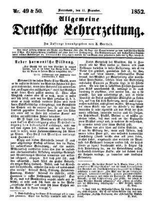 Ueber harmonische Bildung