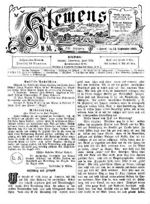 Jahrgang VIII Nr. 50