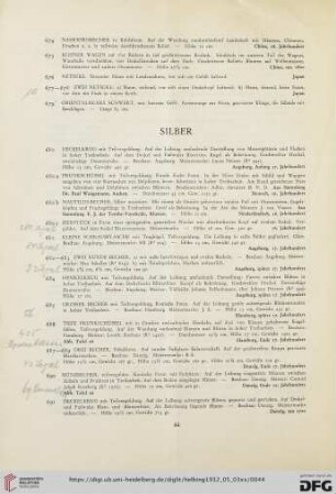 Silber (Nr. 680-744)