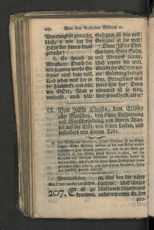 IX. Von Jesu Christo, dem Erlöser aller Menschen, von seiner Erscheinung ...