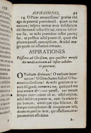 93-104, Aspirationes