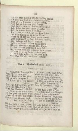 Max v. Schenkendorf (1784-1819)